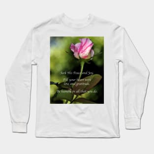 Love and Gratitude Long Sleeve T-Shirt